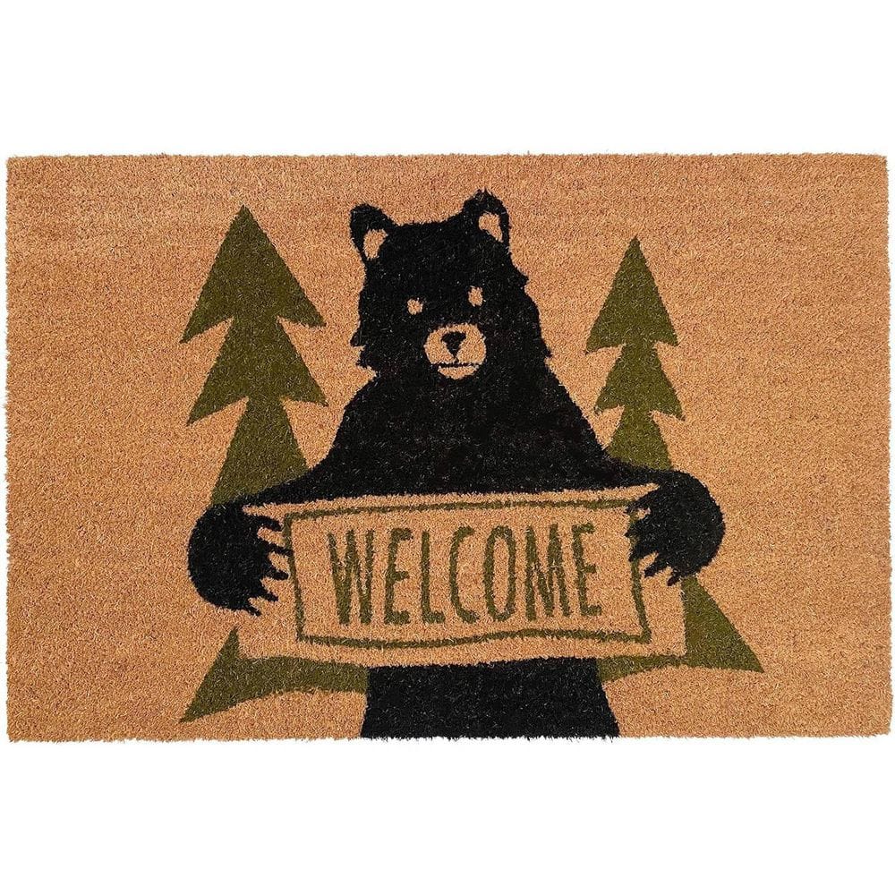 Multi-Colored 36 in. x 24 in. Coir Outdoor Door Mat price history on PriceWatchPro