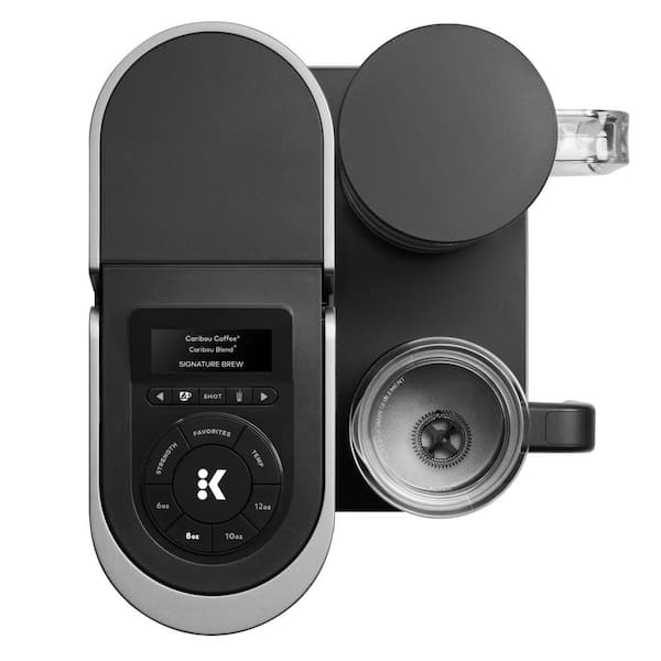 Keurig Cafe Smart Single Serve Cup Black Coffee Maker with Frother