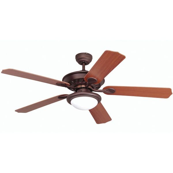 Yosemite Home Decor Lindsey Collection 52 in. Oil Rubbed Bronze Indoor Ceiling Fan with Light Kit