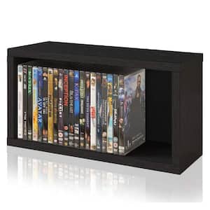 zBoard Black Stackable DVD Rack Storage
