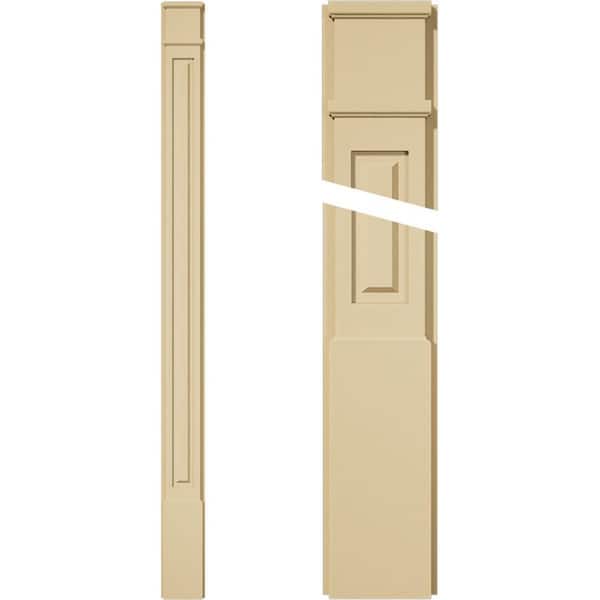 Ekena Millwork 2 in. D x 7 in. W x 96 in. L Primed Polyurethane Pilaster 1- Pack