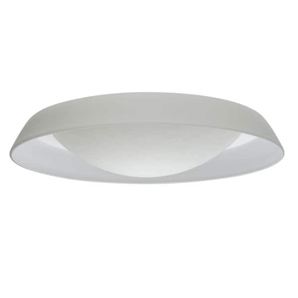 Illumine 2-Light Ceiling Mount Fixture White Glass-DISCONTINUED