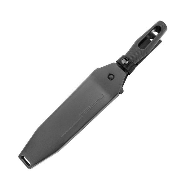 8.5 Black Stainless Steel Perfectly Balanced Throwing Knife W/ Sheath