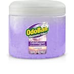 14 oz. OdoMagnet Odor Removing Gel Crystals, Odor Absorber and Air Freshener with Odor Eliminating Gel, Lavender