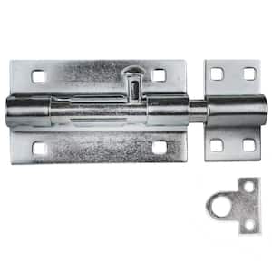 5 in. Heavy Duty Galvannealed Security Surface Barrel Bolt