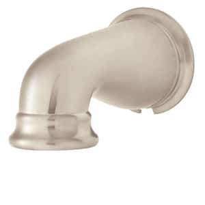 Alexandria Tub Spout in Brushed Nickel (Valve and Handles Not Included)