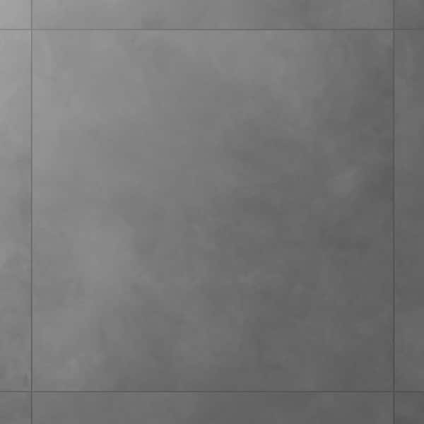 Ryx Verve Gray 47.16 in. x 47.16 in. Concrete Look Matte Porcelain Floor and Wall Tile (30.98 sq. ft. / Case)