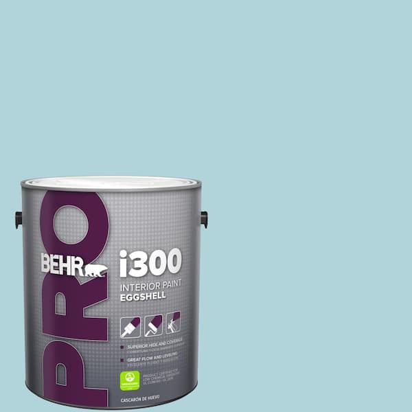 BEHR PRO 1 gal. #520E-2 Tropical Breeze Eggshell Interior Paint