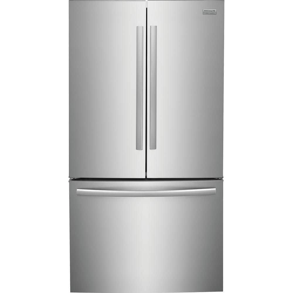 FRIGIDAIRE GALLERY 23.3 cu. ft. French Door Refrigerator in Stainless Steel, Counter-Depth, Smudge-ProofÂ® Stainless Steel