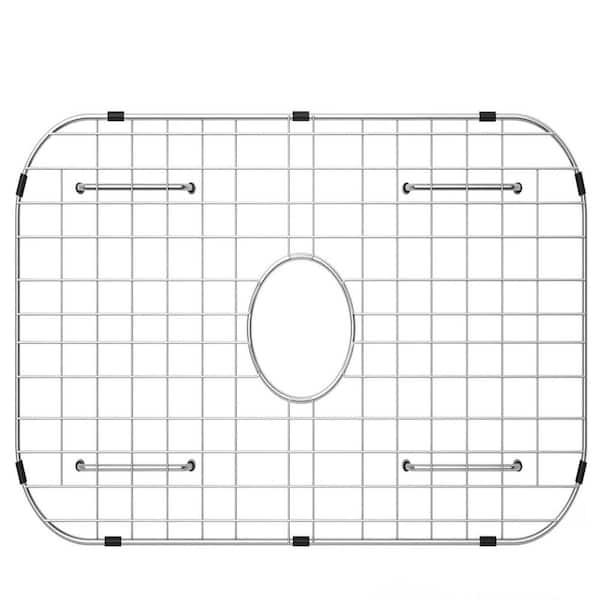 26 in. L x 14.7 in. W Stainless Steel Sink Bottom Grid for Single Bowl Kitchen Sink