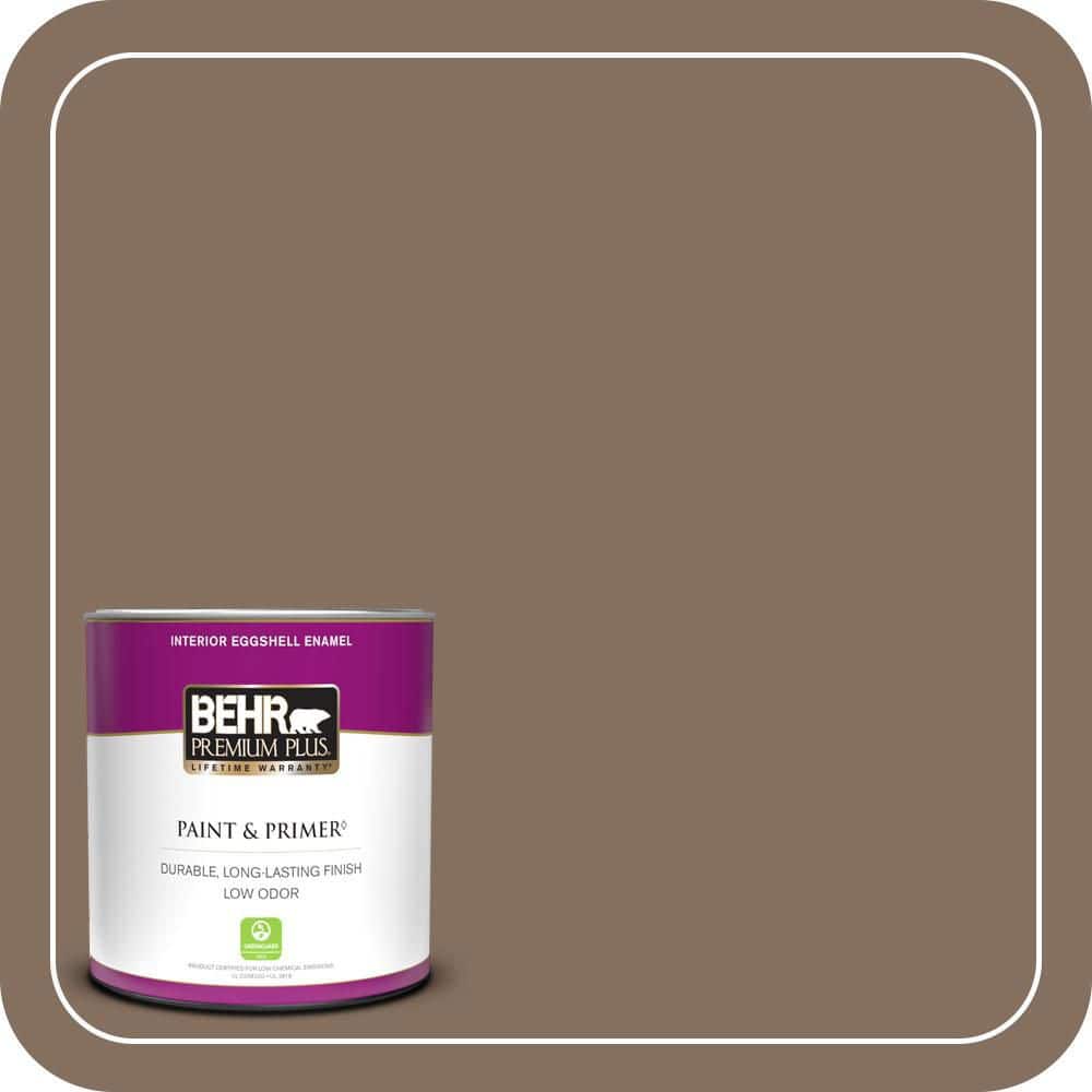 1 qt. #N230-6 Whiskey Barrel Eggshell Enamel Low Odor Interior Paint & Primer price history on PriceWatchPro