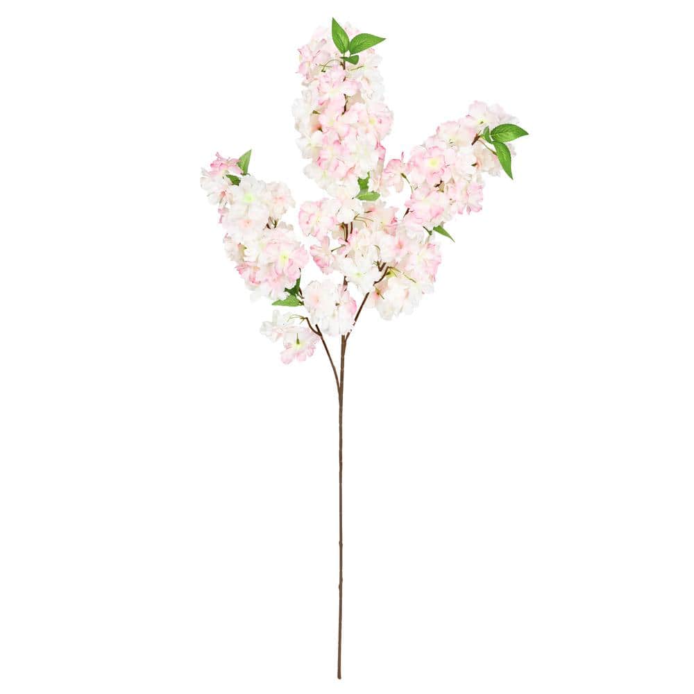 33 Apple Blossom Silk Flower Stem Spray