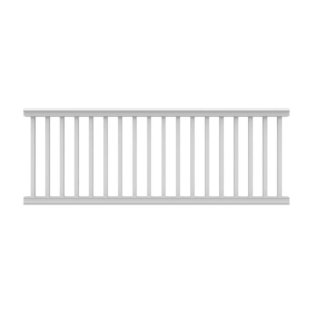 Bella Premier Series 8 ft. x 36 in. White Vinyl Rail Kit with Square Balusters price history on PriceWatchPro