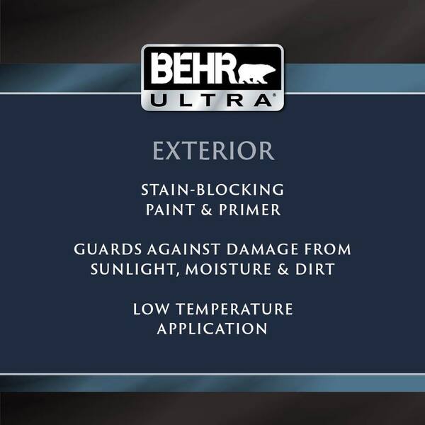 BEHR ULTRA 1 qt. #S280-3 Practical Tan Extra Durable Satin Enamel Interior  Paint & Primer 775404 - The Home Depot
