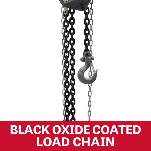 Jet - S90 2-Ton Hand Chain Hoist with 20 ft. Lift