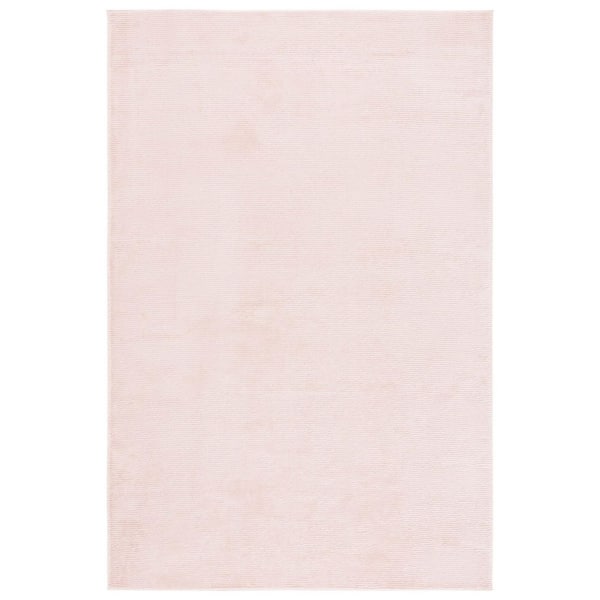 Revive Pink 9 ft. x 12 ft. Solid Area Rug