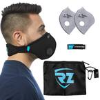 M2 Reusable Dust Mask in Black, Size Extra Large for Woodworking, Home Improvement, and DIY Projects