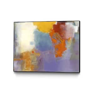 "Summer" by Diane Lambin Framed Abstract Wall Art Print 24 in. x 18 in.