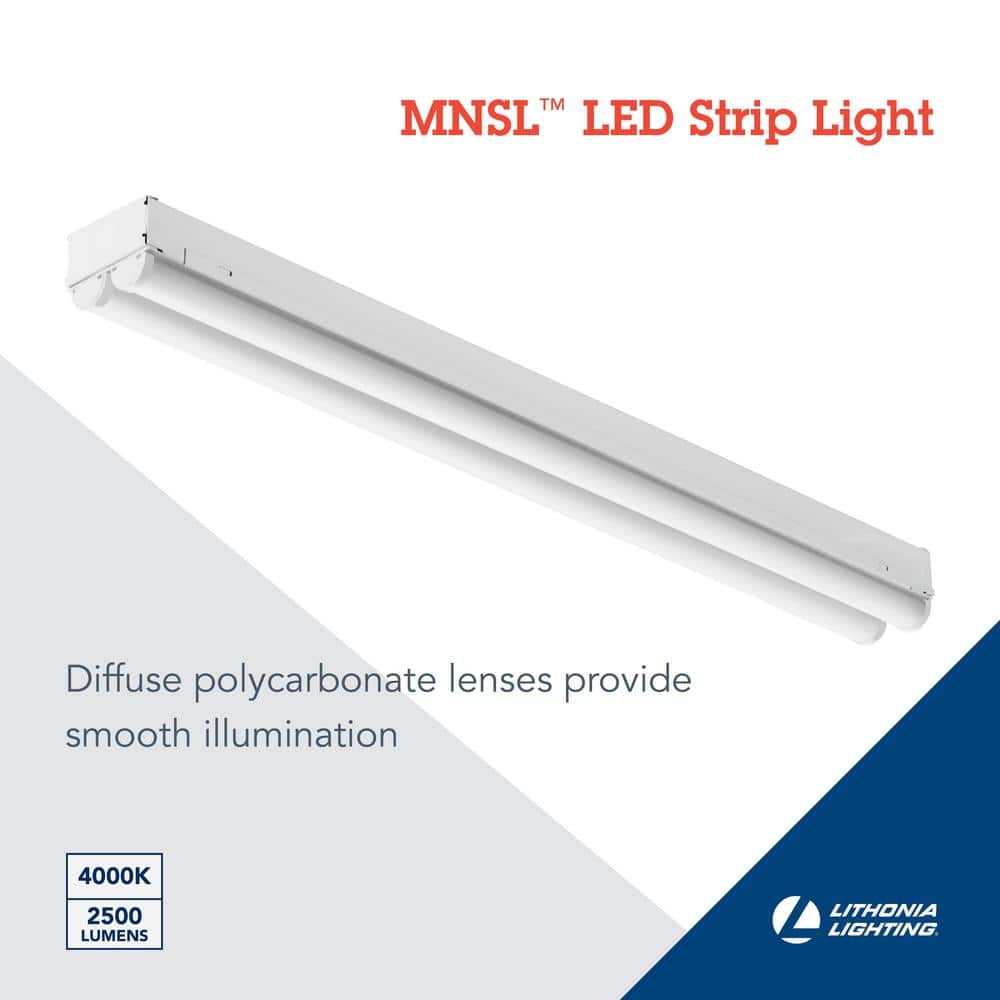 48-Inch White LED Energy Star Strip Light