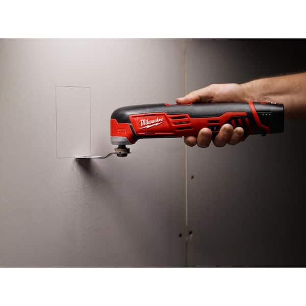 Milwaukee - M12 12V Lithium-Ion Cordless Drill Driver/Multi-Tool Combo Kit (2-Tool) with (2) 1.5 Ah Battery and Tool Bag