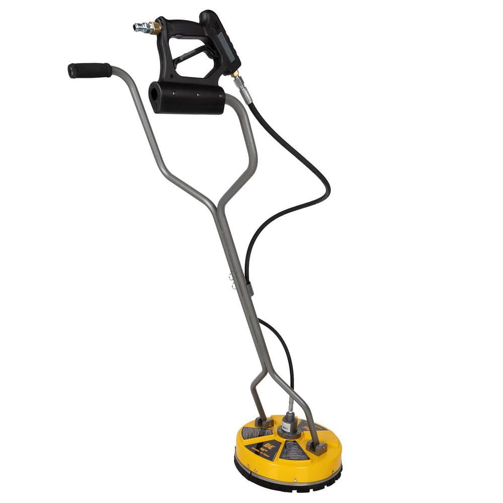 Yellow 16" Surface Cleaner with Ergonomic Handles