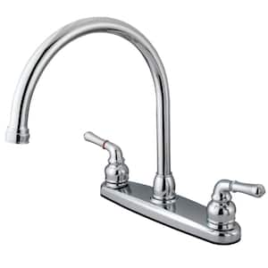 Magellan 2-Handle Standard Kitchen Faucet in Polished Chrome