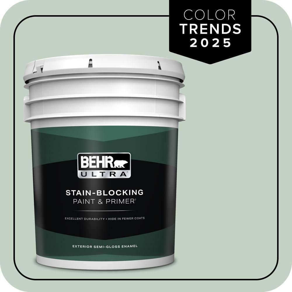 5 gal. #PPU11-13 Frosted Jade Semi-Gloss Enamel Exterior Paint & Primer price history on PriceWatchPro