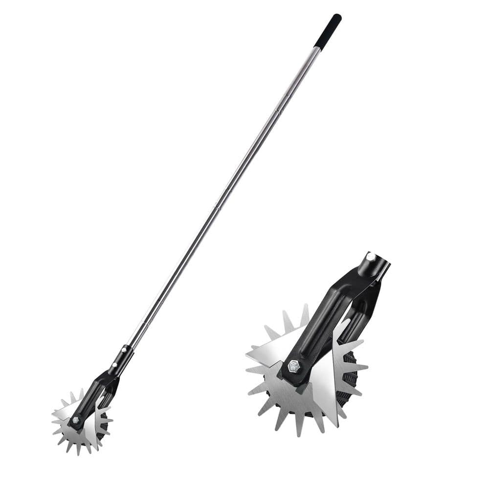 58.3 in. Manual Rotary Edger with Stainless Steel Adjustable Handle and Self-Sharpening Serrated Blades, 1 Piece price history on PriceWatchPro