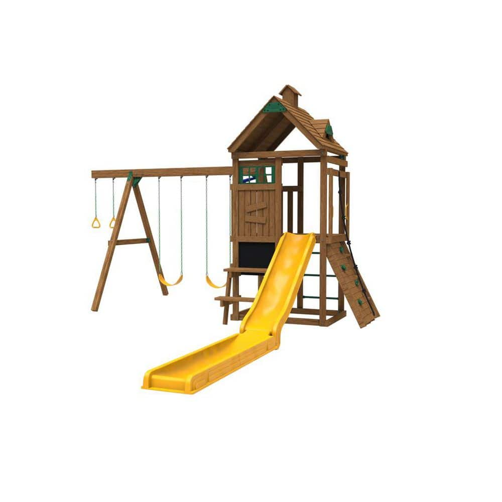PlayStar Arcadia RTA Wooden Outdoor Playset for Kids KT 8215 KT