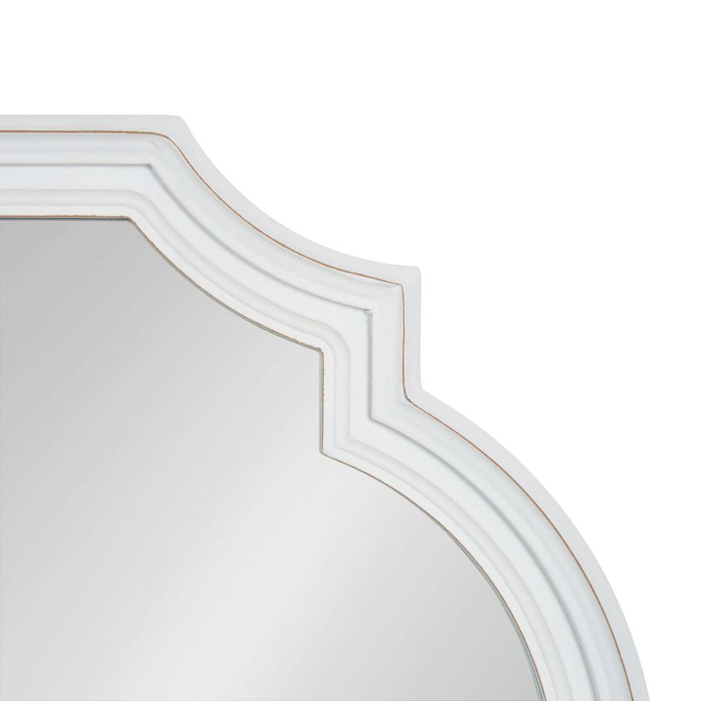 Fairbourne Rustic Gray Full-Length Rectangular Wood Wall Mirror
