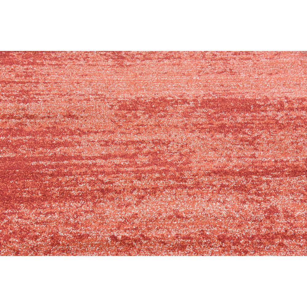 Terracotta Tufted 6' x 9' Synthetic Easy Care Area Rug