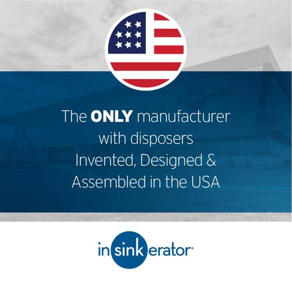 Insinkerator Feed Kitchen Garbage Disposal w Power Cord Sink Seal 11.5 X6.31