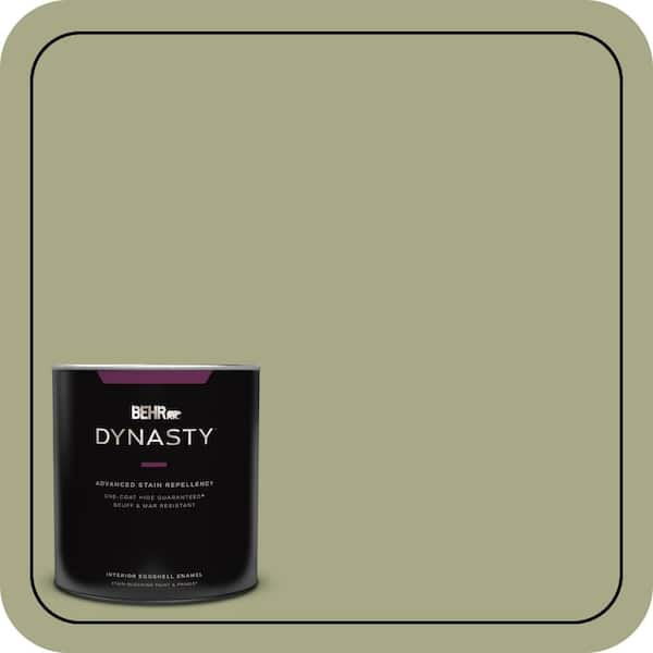 BEHR DYNASTY 1 qt. #S360-4 Meditation Time One-Coat Hide Eggshell Enamel Interior Stain-Blocking Paint and Primer