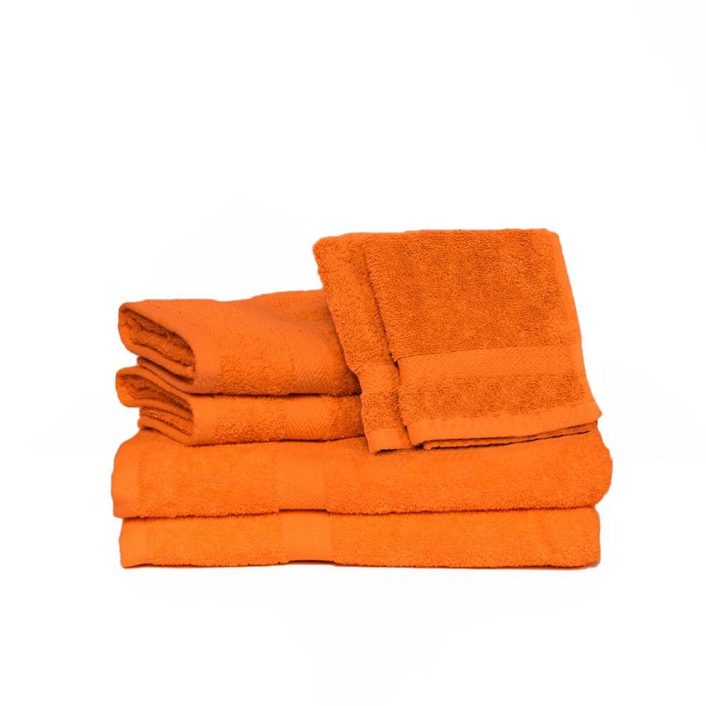 Tommy Hilfiger Plain Orange Range Towel - Bath Sheet (7540 DZD