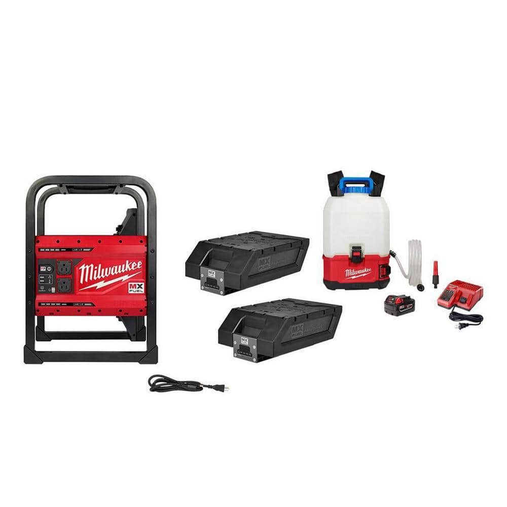 Milwaukee battery powered generator sale