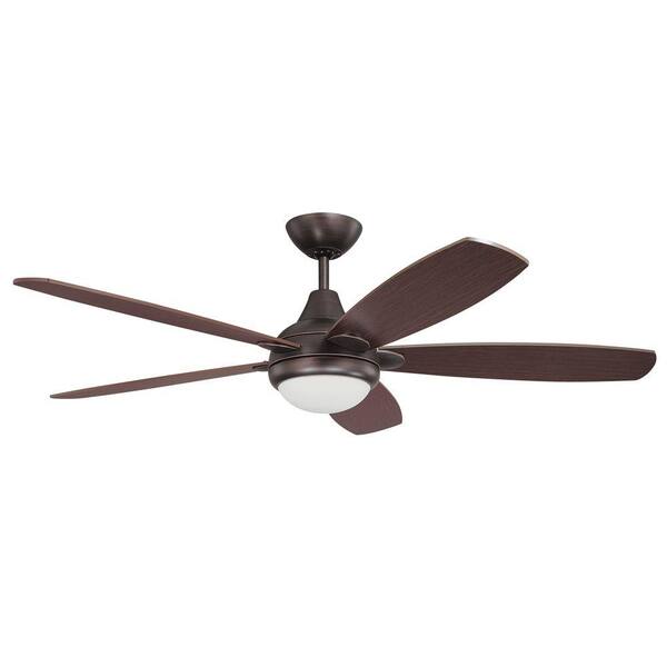 Designers Choice Collection Espirit 52 in. Copper Bronze Ceiling Fan
