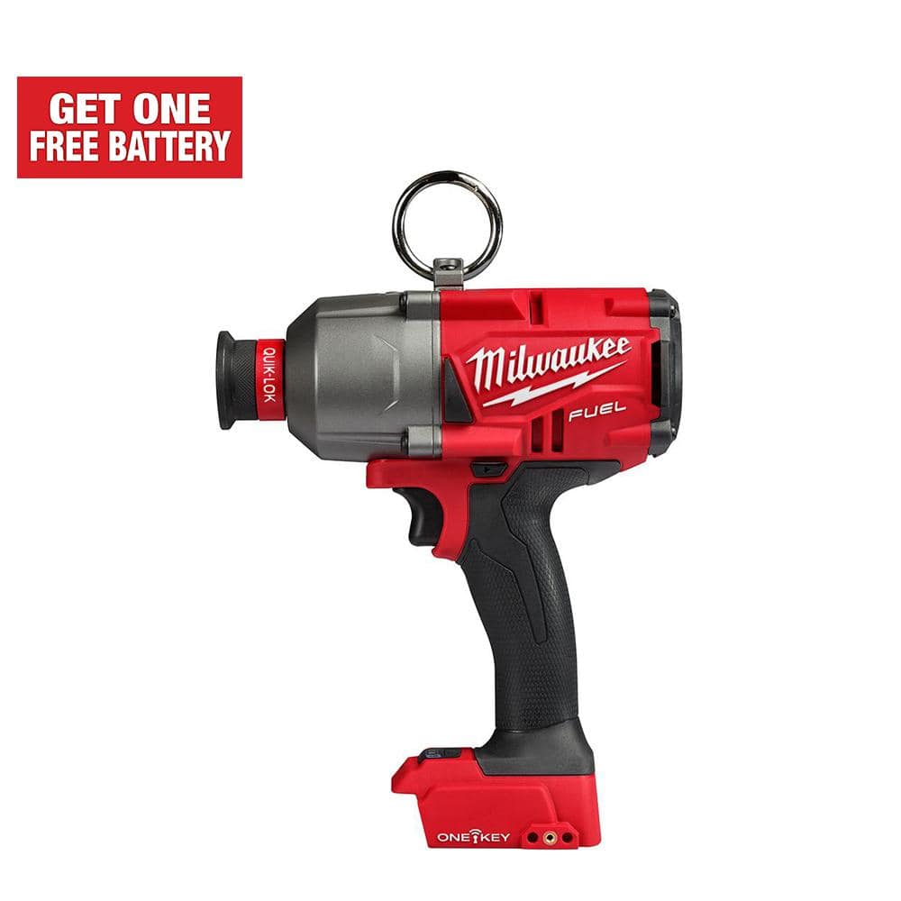 Have a question about Milwaukee M18 Fuel ONE-KEY 18V Lithium-Ion Brushless  Cordless 7/16 in. Hex High Torque Impact Wrench (Tool-Only)? Pg The  Home Depot