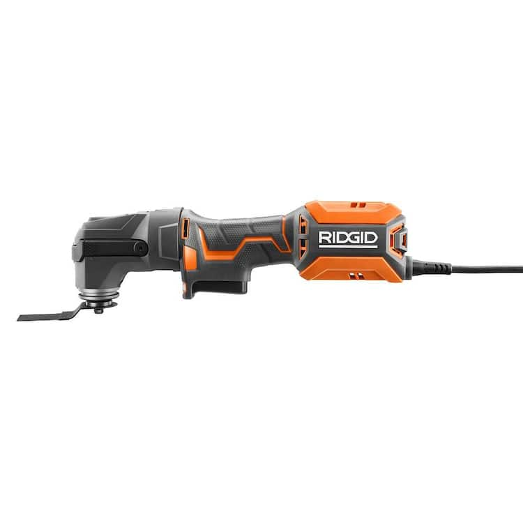 RIDGID 4 Amp Corded Oscillating Multi-Tool