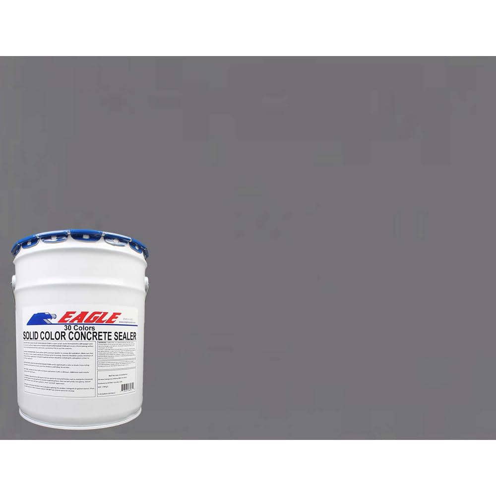 5 gal. Pearl Gray Solid Color Solvent Based Concrete Sealer