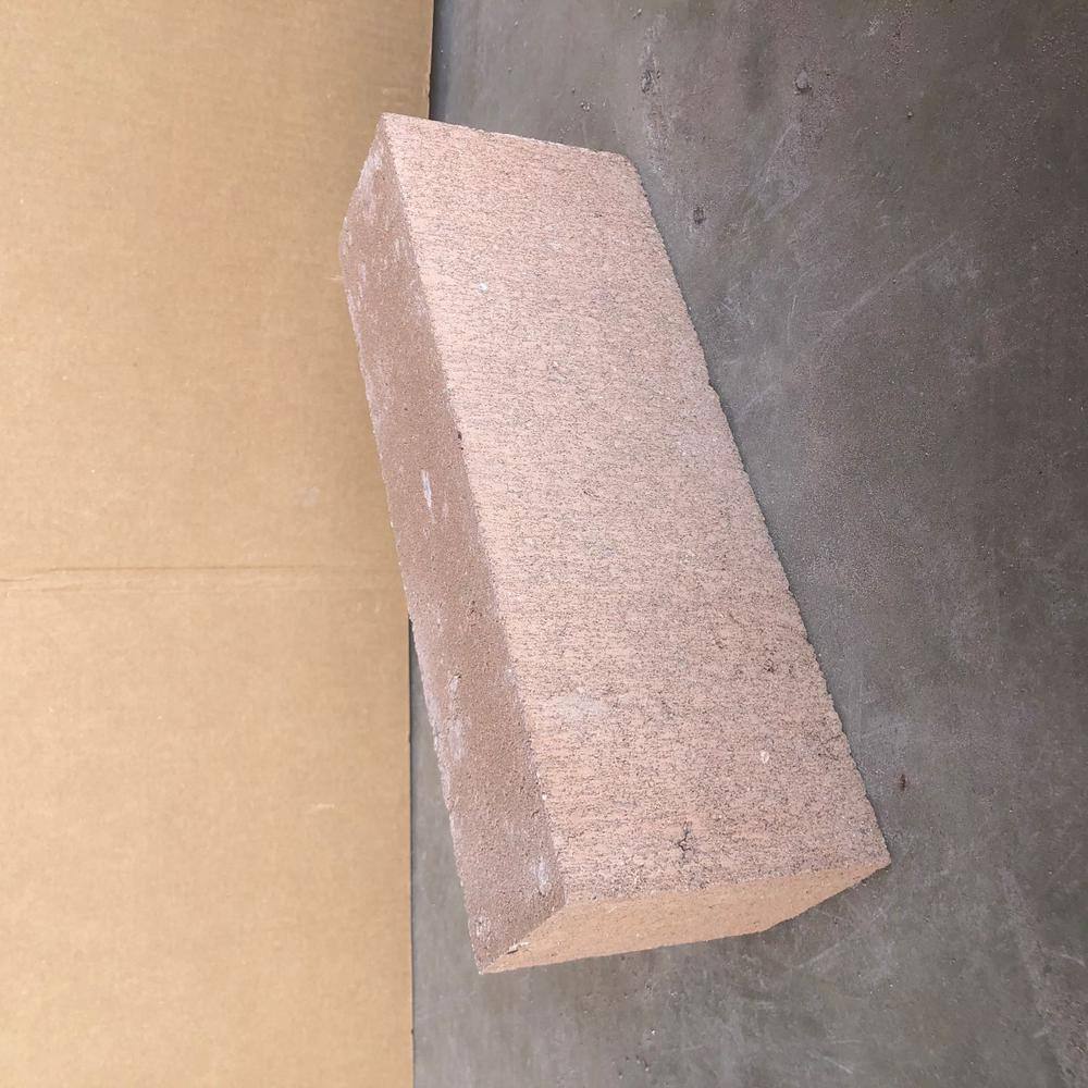 8 in. x 4 in. x 16 in. Smooth Cinder Block - Solid Medium Weight Gray ...