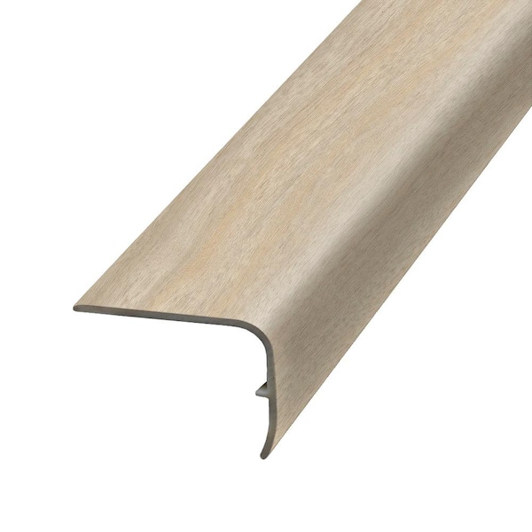 PERFORMANCE ACCESSORIES Sandpiper 1.32 in. Thick x 1.88 in. Wide x 78.7 in. Length Vinyl Stair Nose Molding