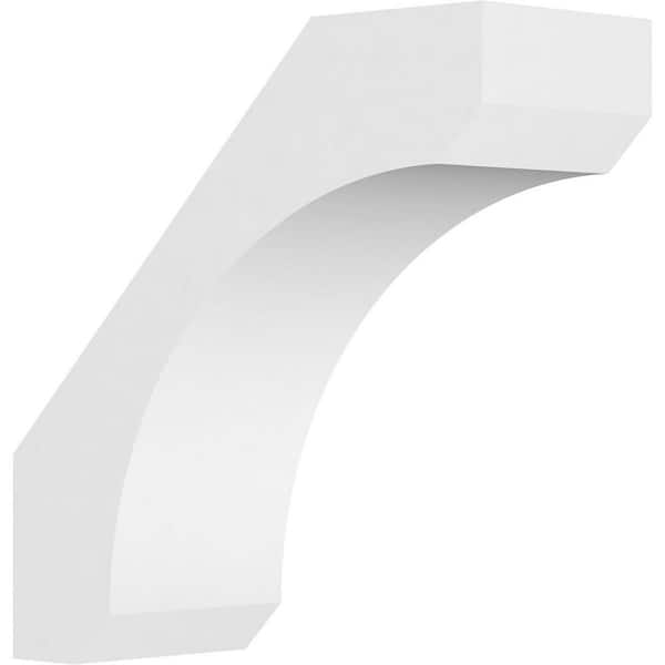 Ekena Millwork 5"W x 14"D x 14"H Standard Legacy Architectural Grade PVC Knee Brace