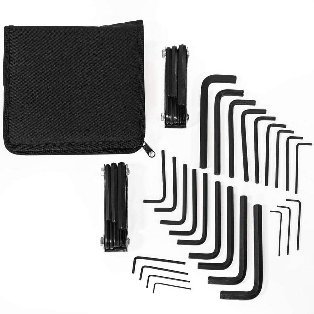 SAE/Metric Combo Long and Short Arm Folding Hex Key Allen Wrench Set (45-Piece) price history on PriceWatchPro