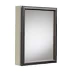 KOHLER 20 in. x 26 in H. Recessed or Surface Mount Mirrored Medicine ...