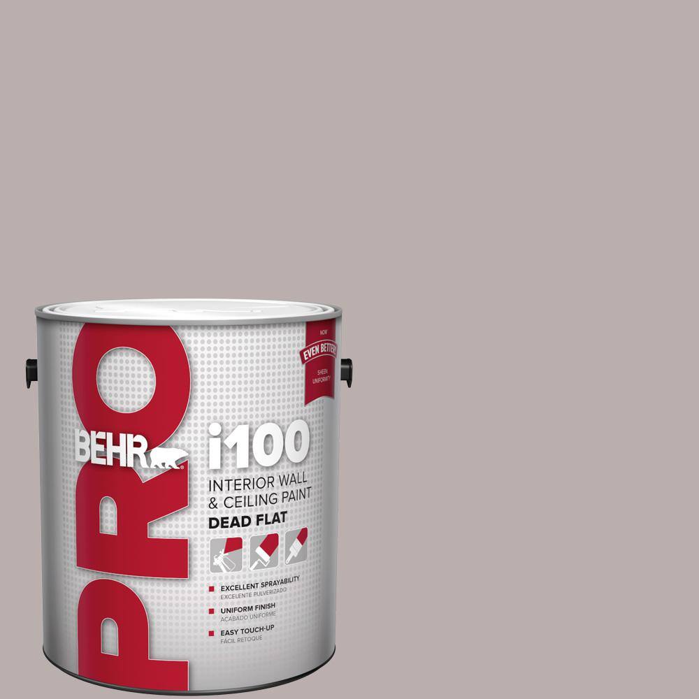 1 gal. #PPU17-11 Vintage Mauve Dead Flat Interior Paint product image for price tracking