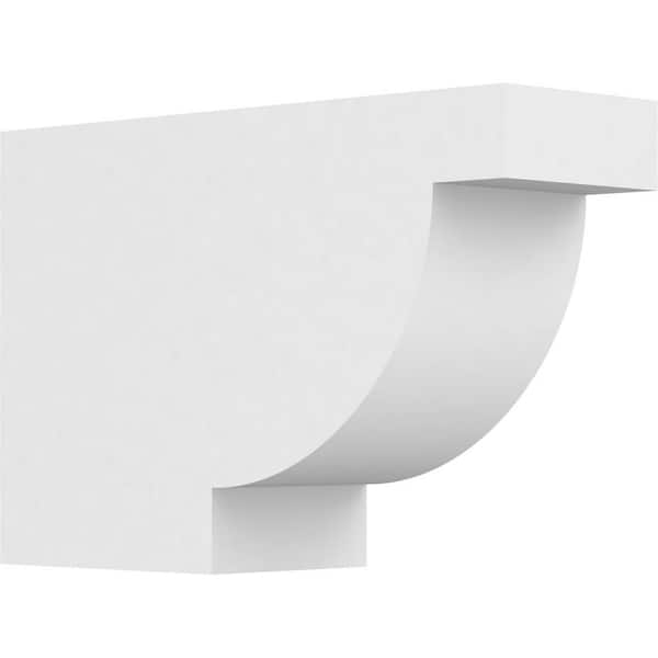 Ekena Millwork 4 in. x 8 in. x 12 in. Alpine PVC Rafter Tail Brace