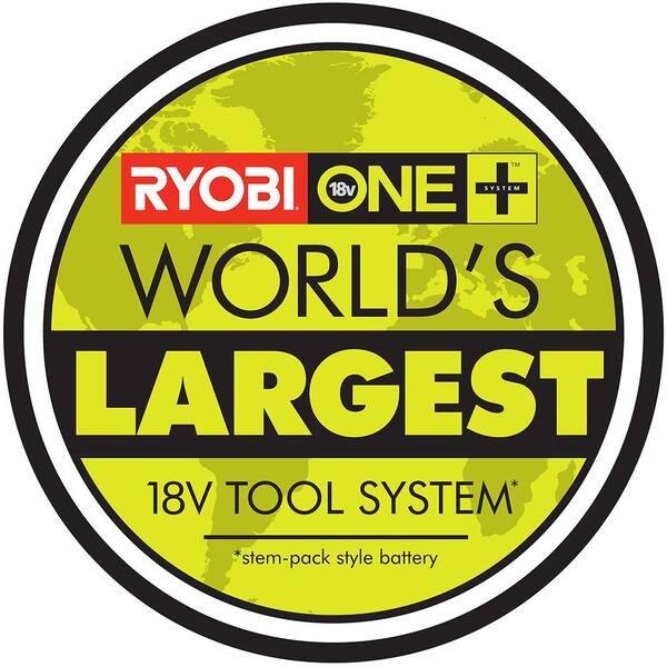 RYOBI ONE+ 18V 13 in. Cordless Battery 