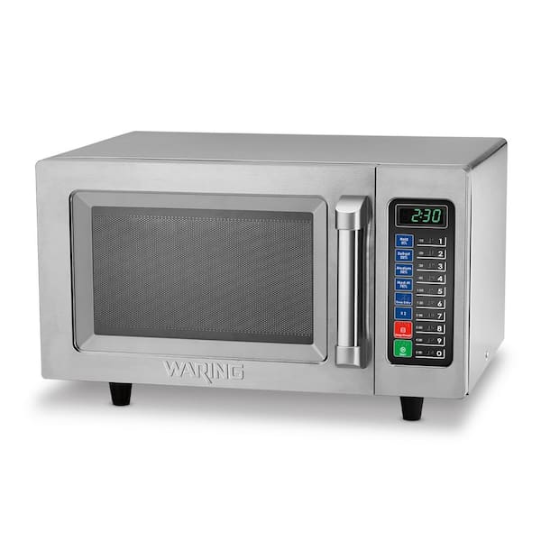 Waring Commercial 0.9 cu. ft., 120-Volt 1000-Watt Medium-Duty Microwave  Oven WMO90 - The Home Depot