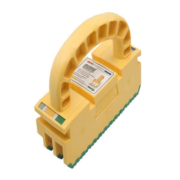 GRR-RIPPER 2GO 3D PushBlock - Premium Safety, Precision Control and Kickback Prevention for Table Saws, Router Tables