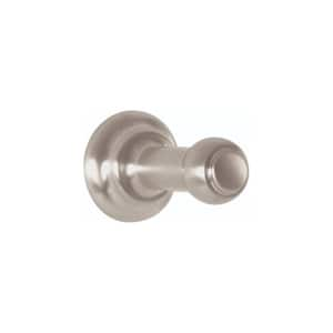 C Single Robe Hook in Brushed Nickel